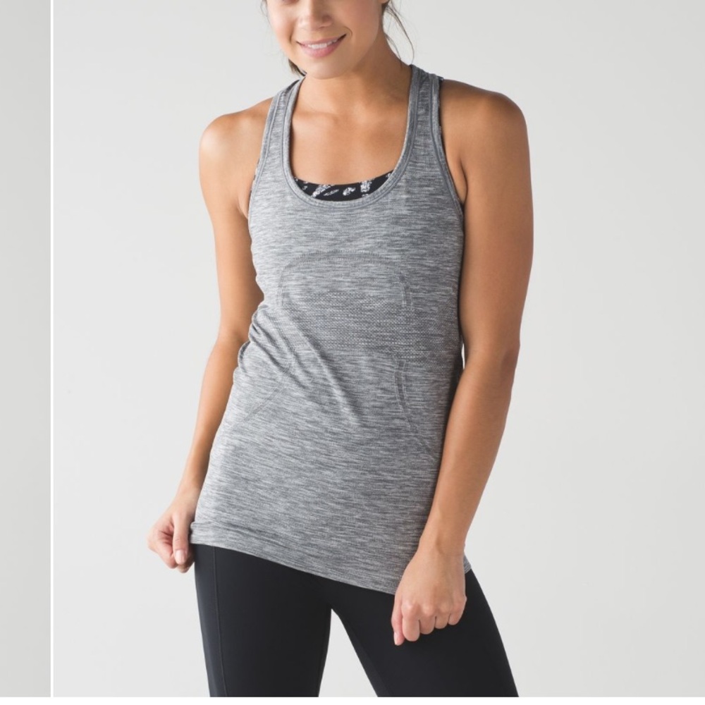 Lululemon Swiftly Tech Racerback Heathered Slate 4